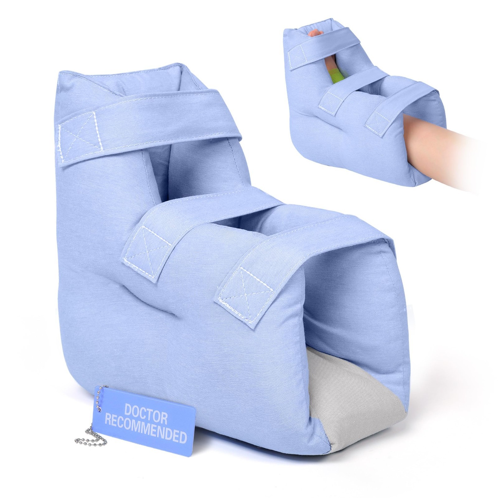 Adjustable Heel Protector Cushion – Pressure Relief Boot for Elderly & Surgery R