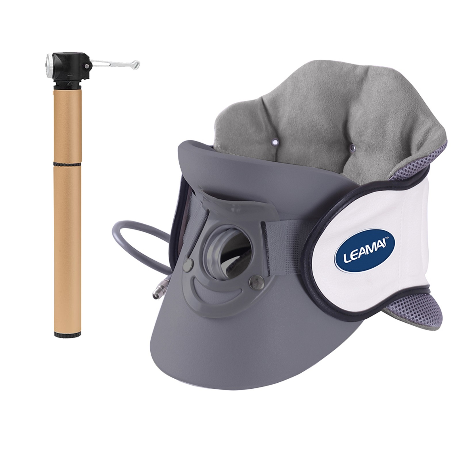 1-LEAMAI Inflatable Neck Cervical Traction Device Relief Neck And BATN