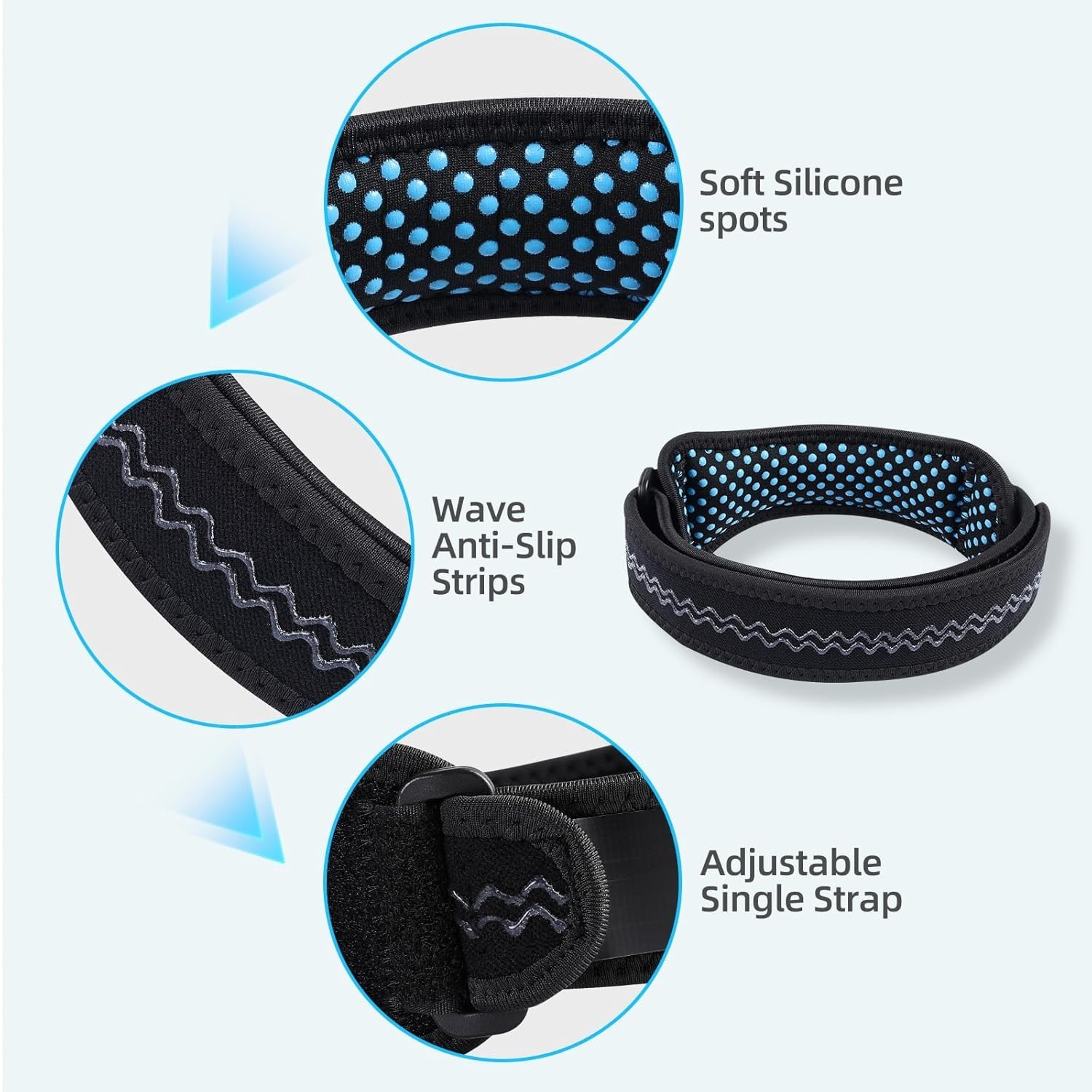 All-Day Comfort Plus Size Knee Brace – Pain Relief for Running & Weightlifting