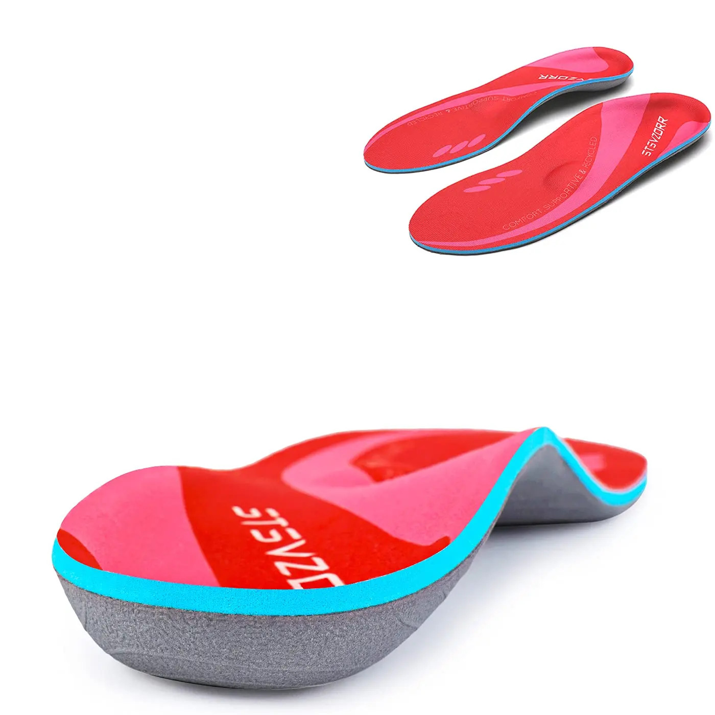 Arch Support Orthopedic Sport Insole Plantar Fasciitis Flat Feet Men Women