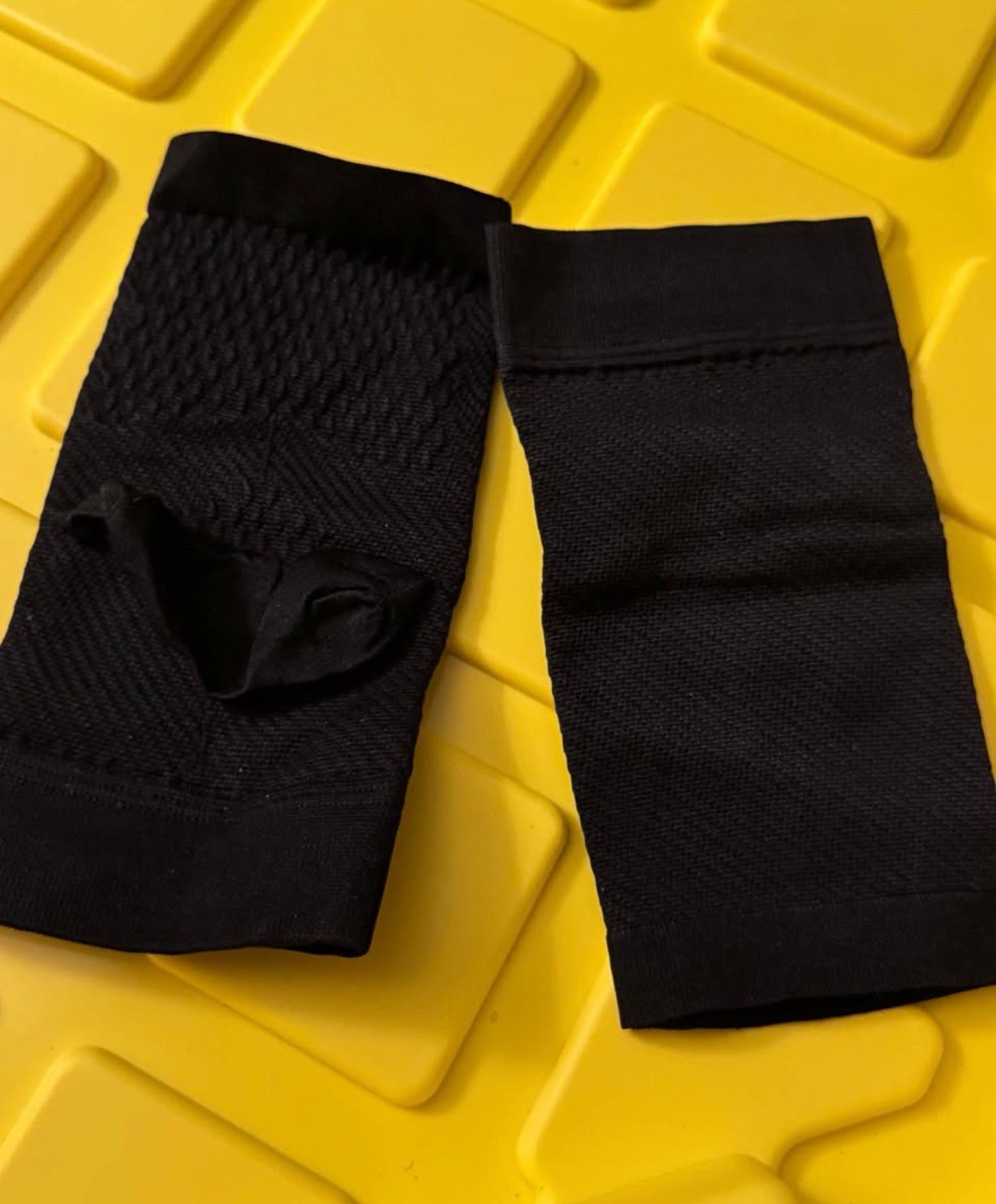 KEMFORD Ankle Compression Sleeves Medium Black 1 pair Plantar Fasciitis Arch