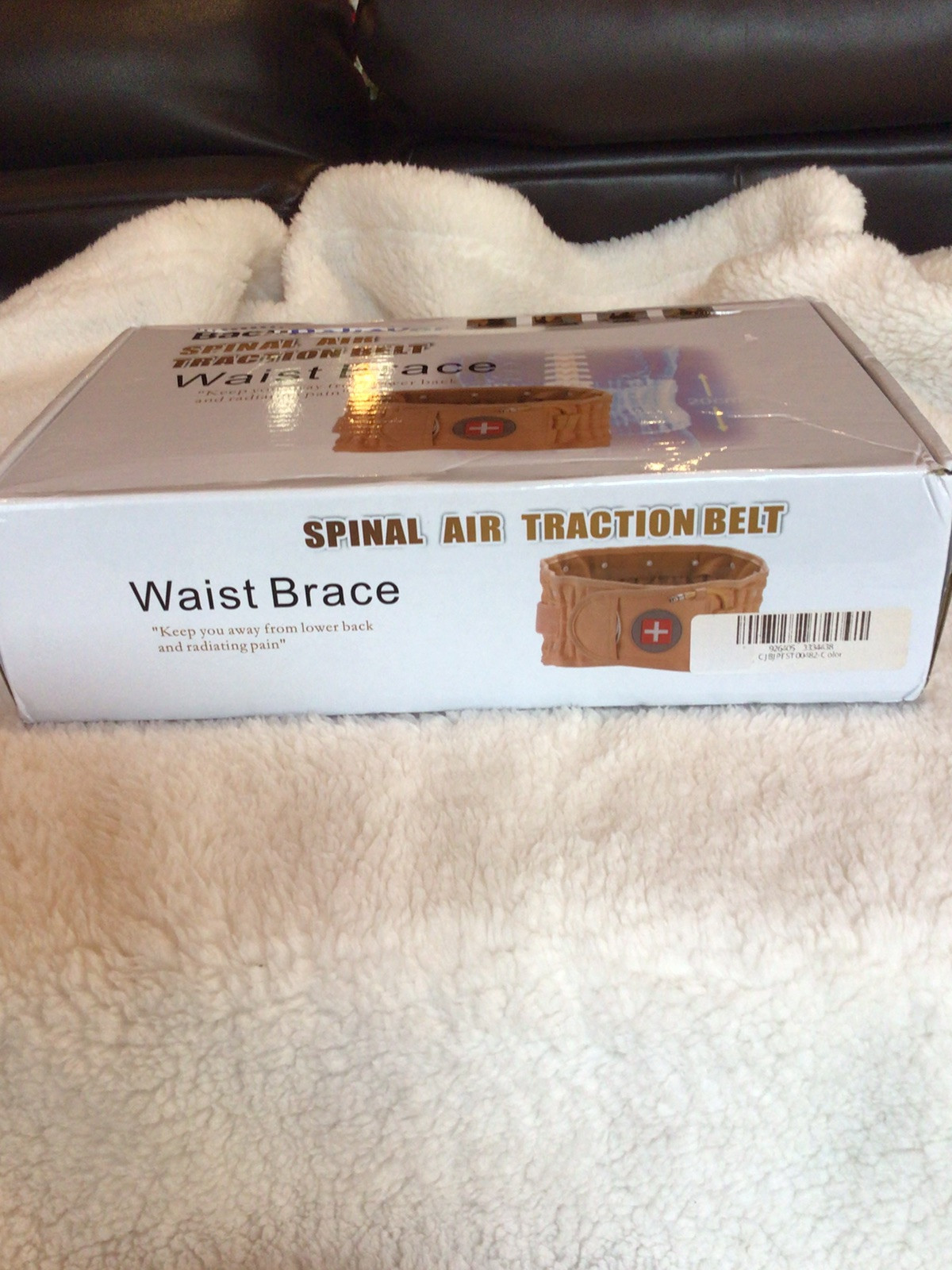 Spinal Air Traction Belt – Waist Brace For Lower Back Pain Relief & Support