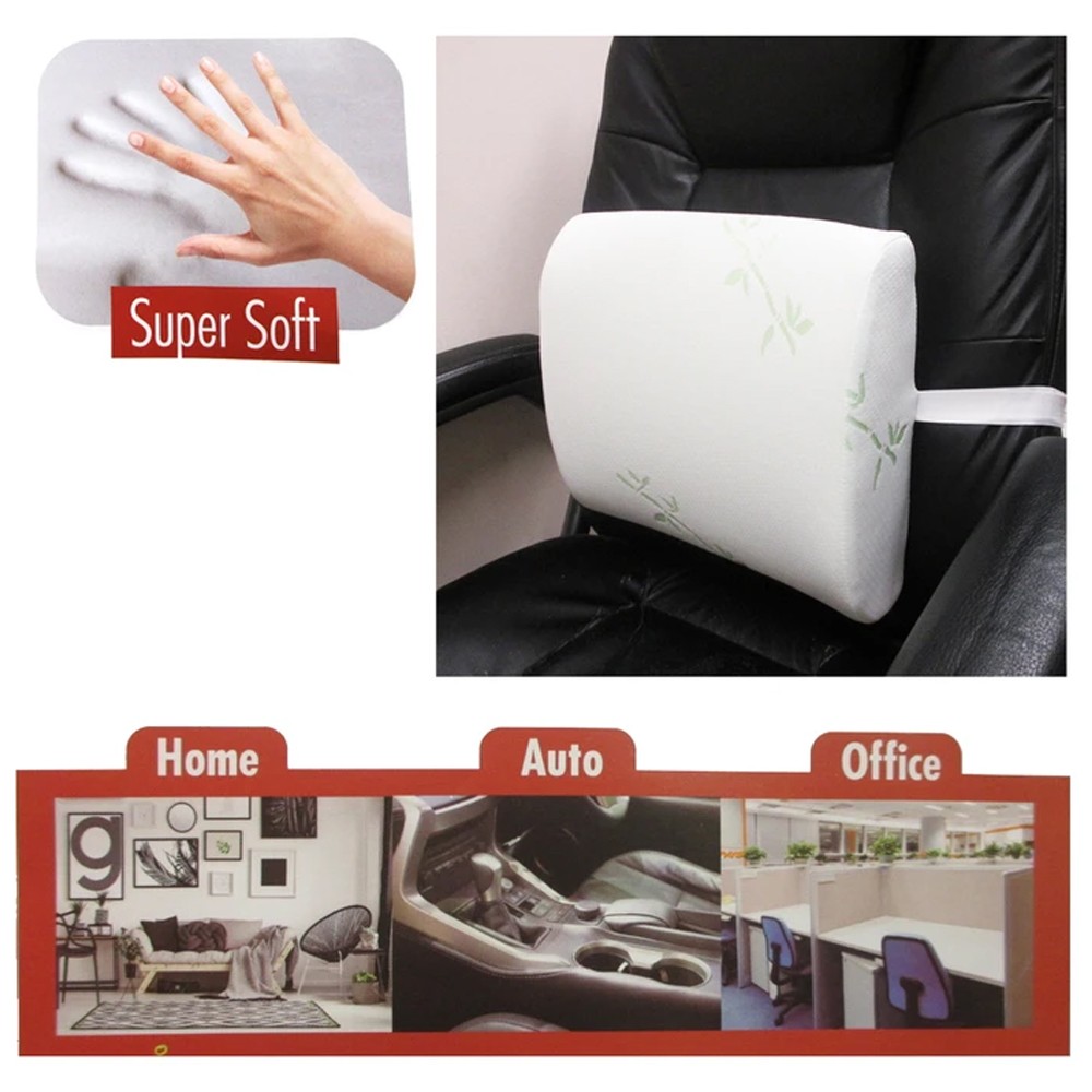Memory Foam Supportive Foam Lower Back Support Pillow