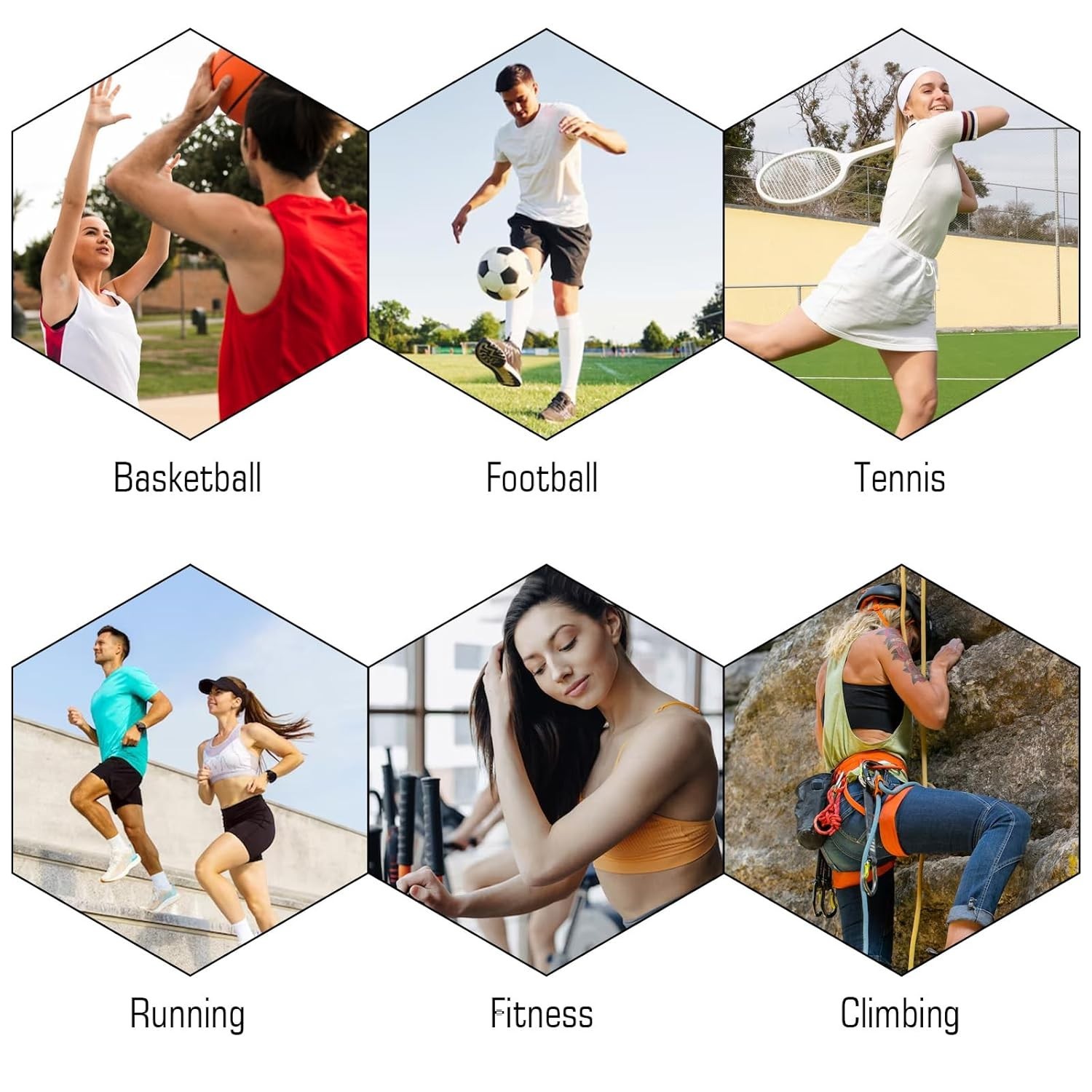 Black Thigh Compression Sleeve – 360° Support for Injury Recovery & Performance