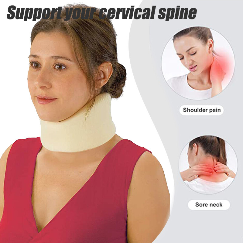 Adjustable Cervical Collar Neck Traction Firm Foam Brace Support Pain Relief US
