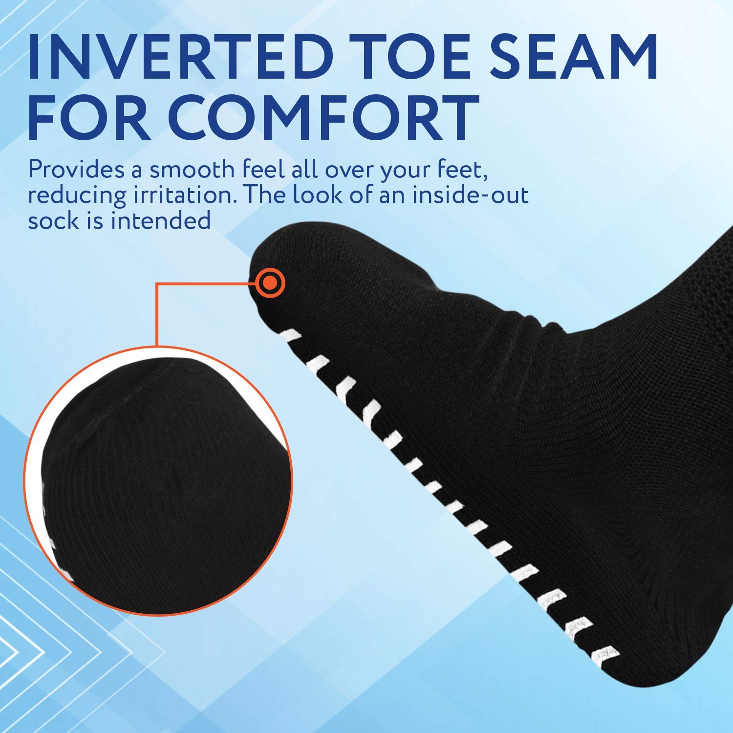 Wide Calf Super Stretch Lymphedema Hospital Medical Compression Socks
