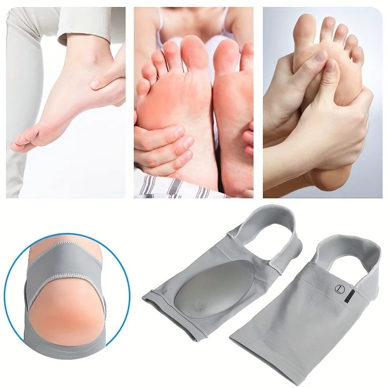 1 Pair Arch Support Sleeves for Flat Feet Plantar Fasciitis Relief Brace