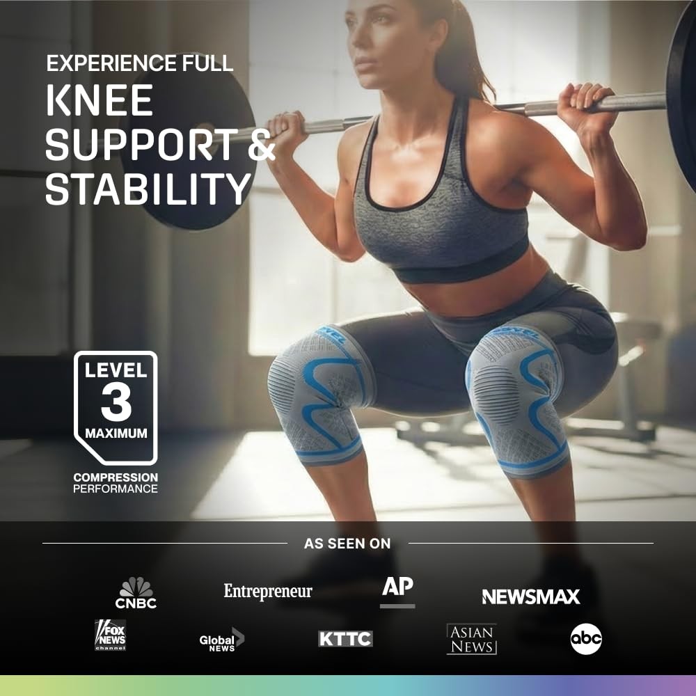 Modvel Knee Brace Grey/Blue Small Set A