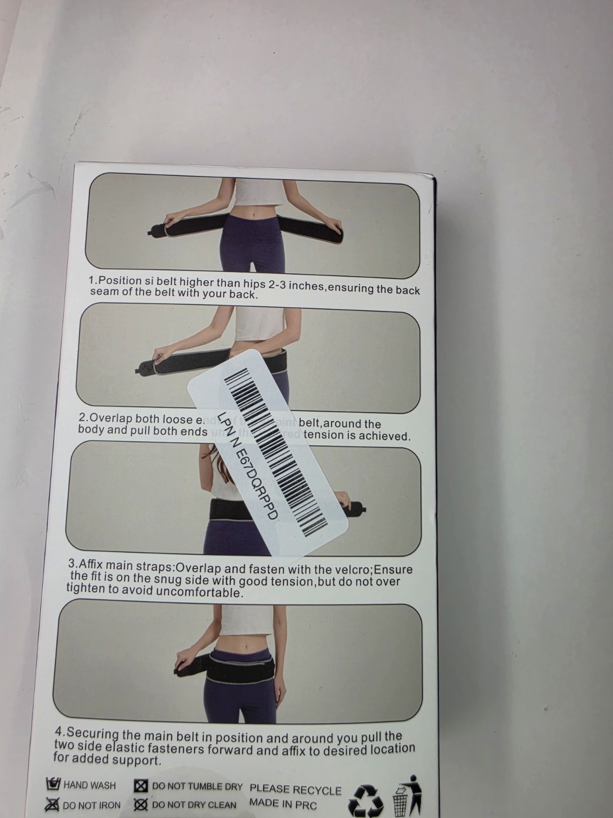 SI Hip Belt for Men and Women, Sacroiliac Pelvic Support Belt for Sciatica Pain