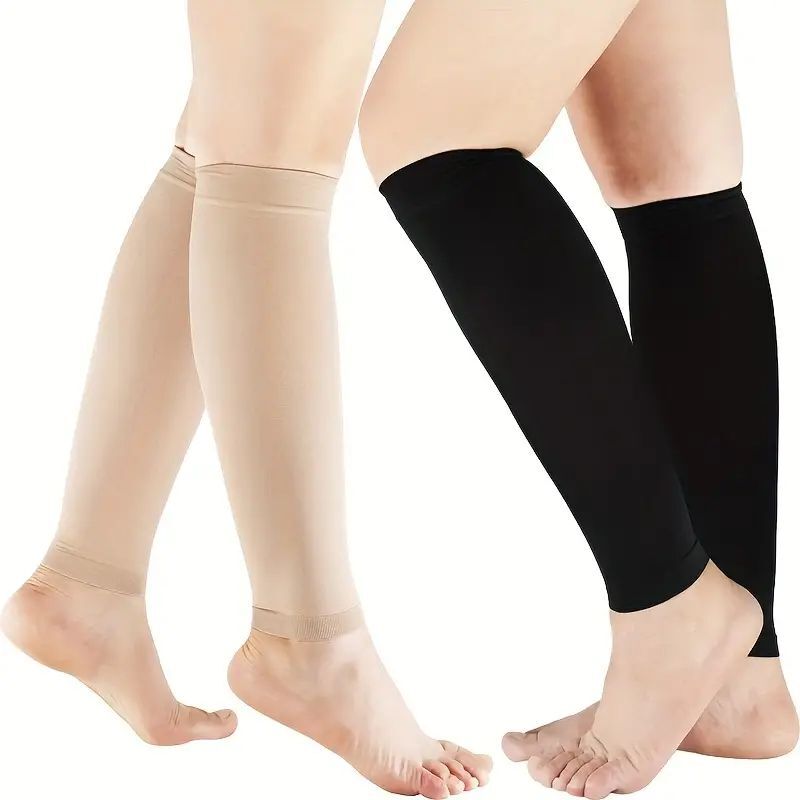1 Pair Compression Calf Sleeve Running Leg Support Brace Sport Shin Splint Socks