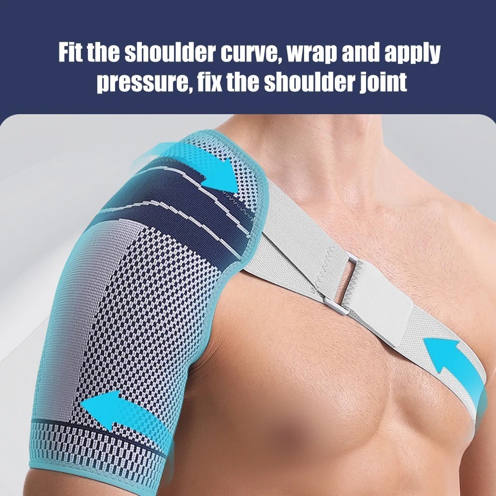 1pcs Shoulder Stability Brace Compression Sleeve for Rotator Cuff Support Injury