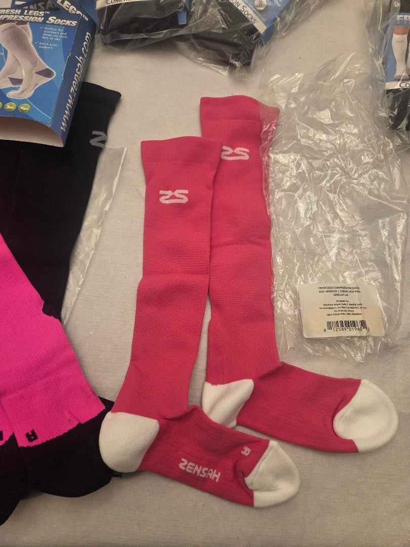 Zensah Fresh Legs Compression Socks Pick Size & Color