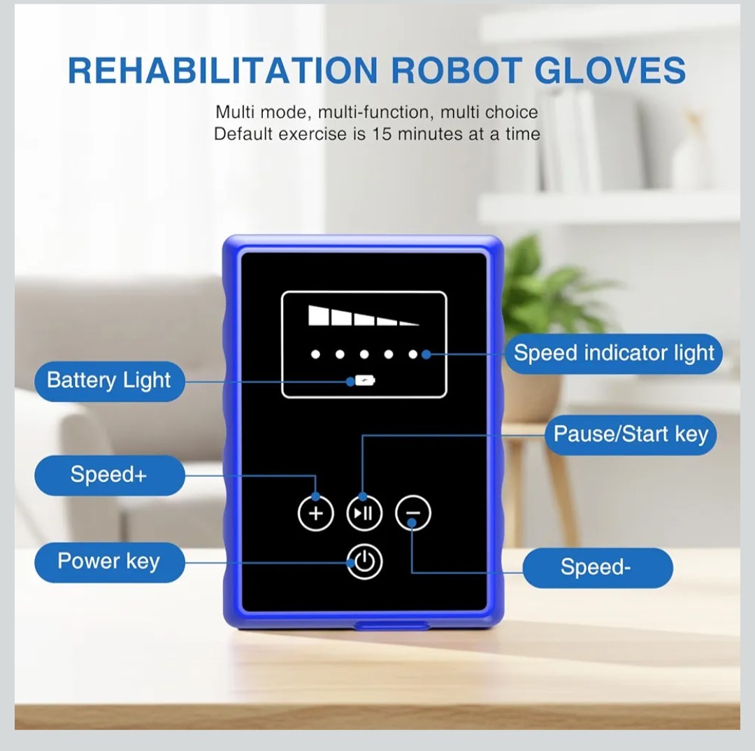 Hand Rehabilitation Equipment, Therapy Gloves Hand Recovery. Medium. Right Hand.
