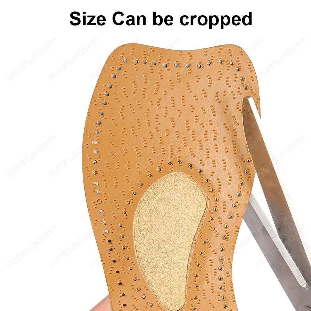 Women Self-Adhesive Latex PU Sandals Insoles Antislip Sweat-absorbent High-heele