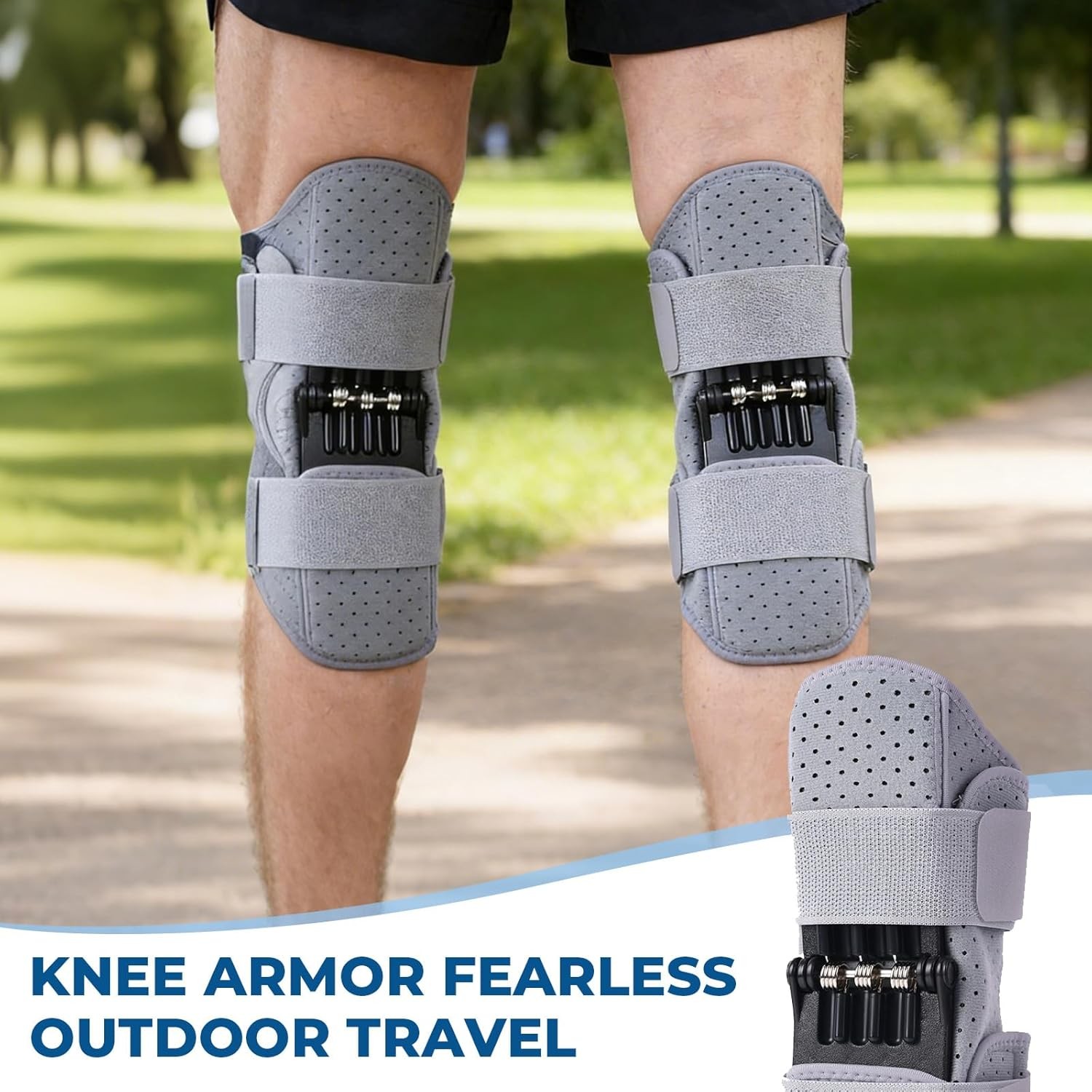 Spring-Driven Knee Support Knee Brace Enhances Joint Assistance during Stair Cli