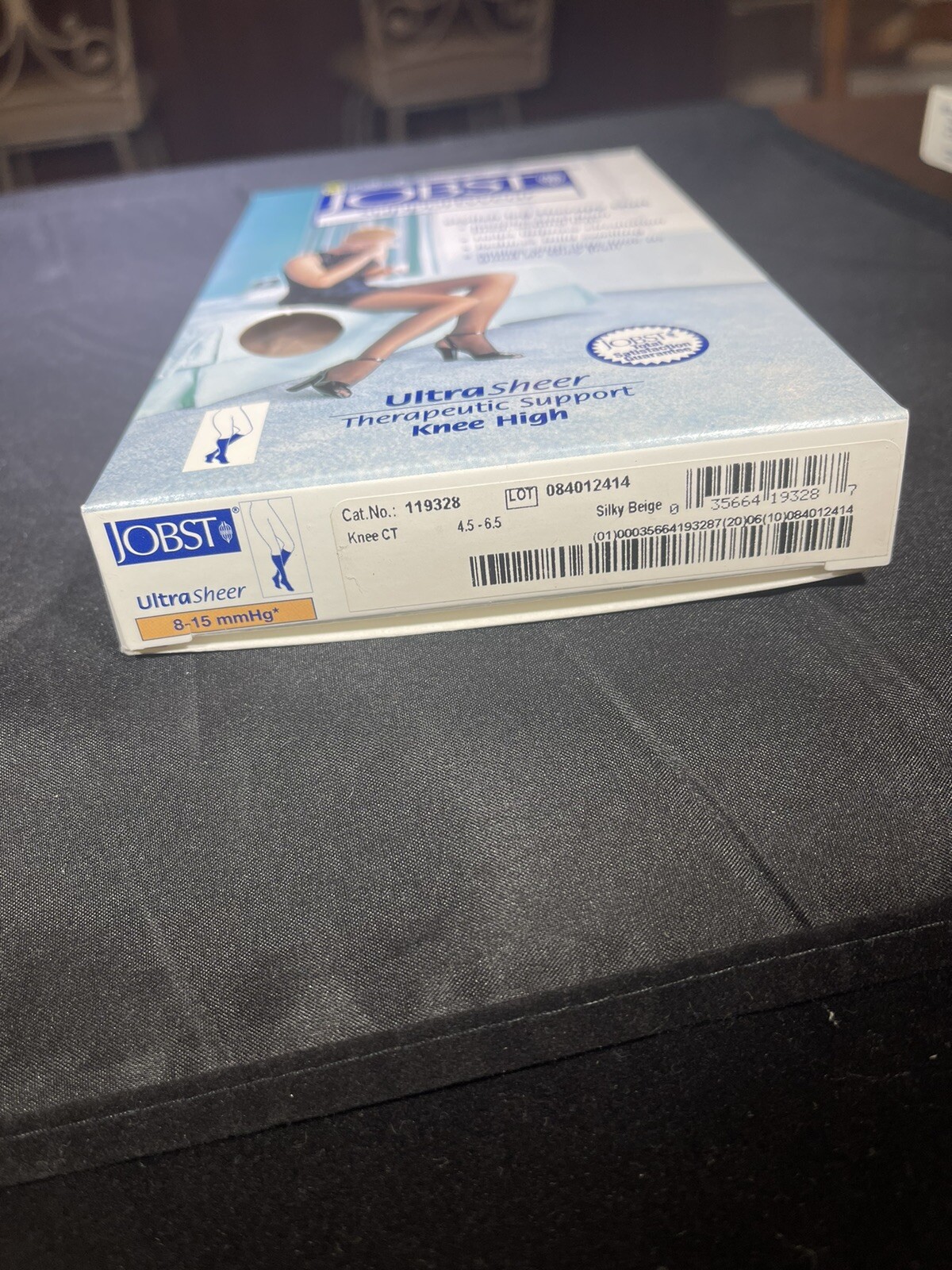 Jobst Small UltraSheer Knee High CT 8-15mmHg Silky Beige