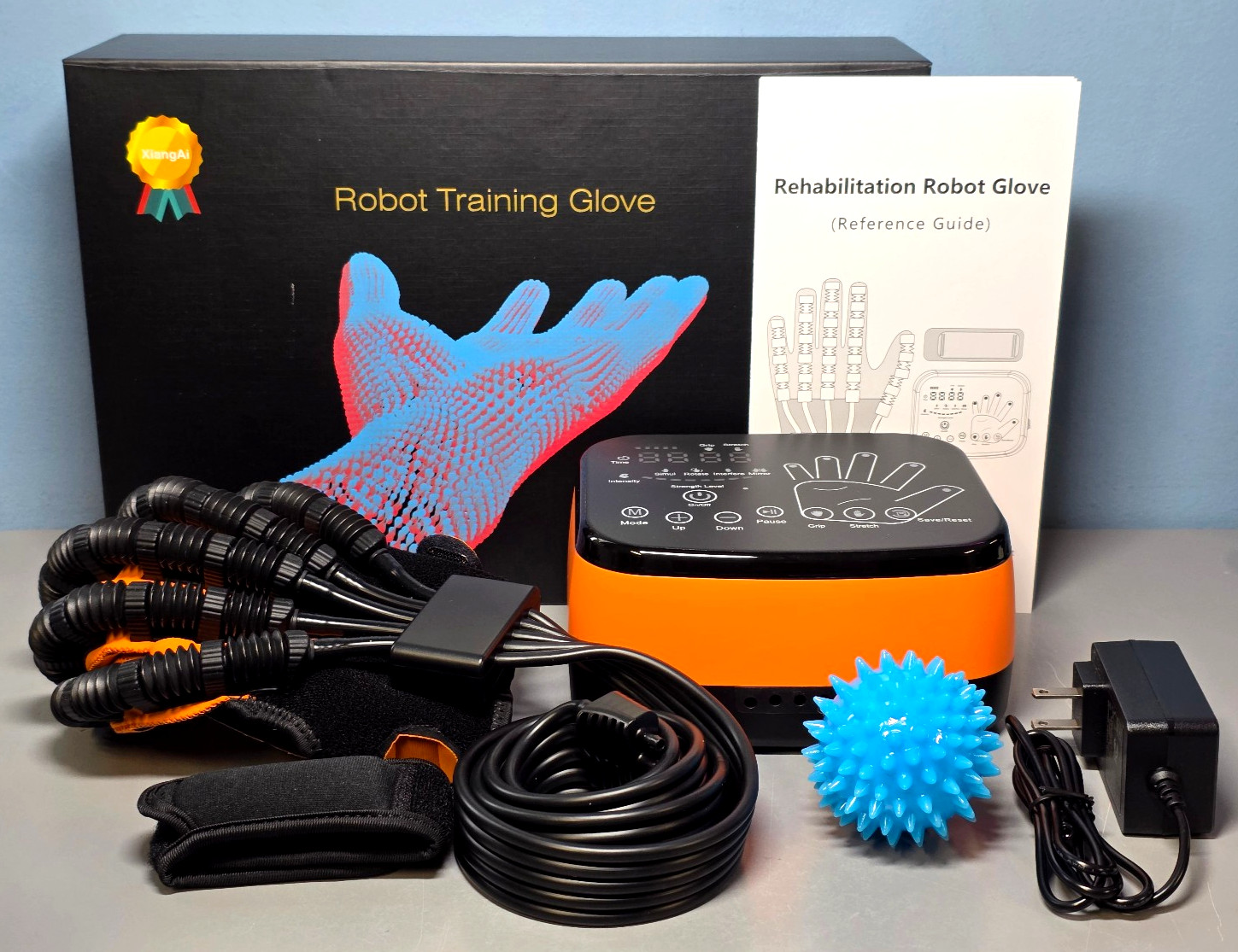 XiangAI Rehabilitation Robot Training Glove RRG-100 Left Hand L/XL New