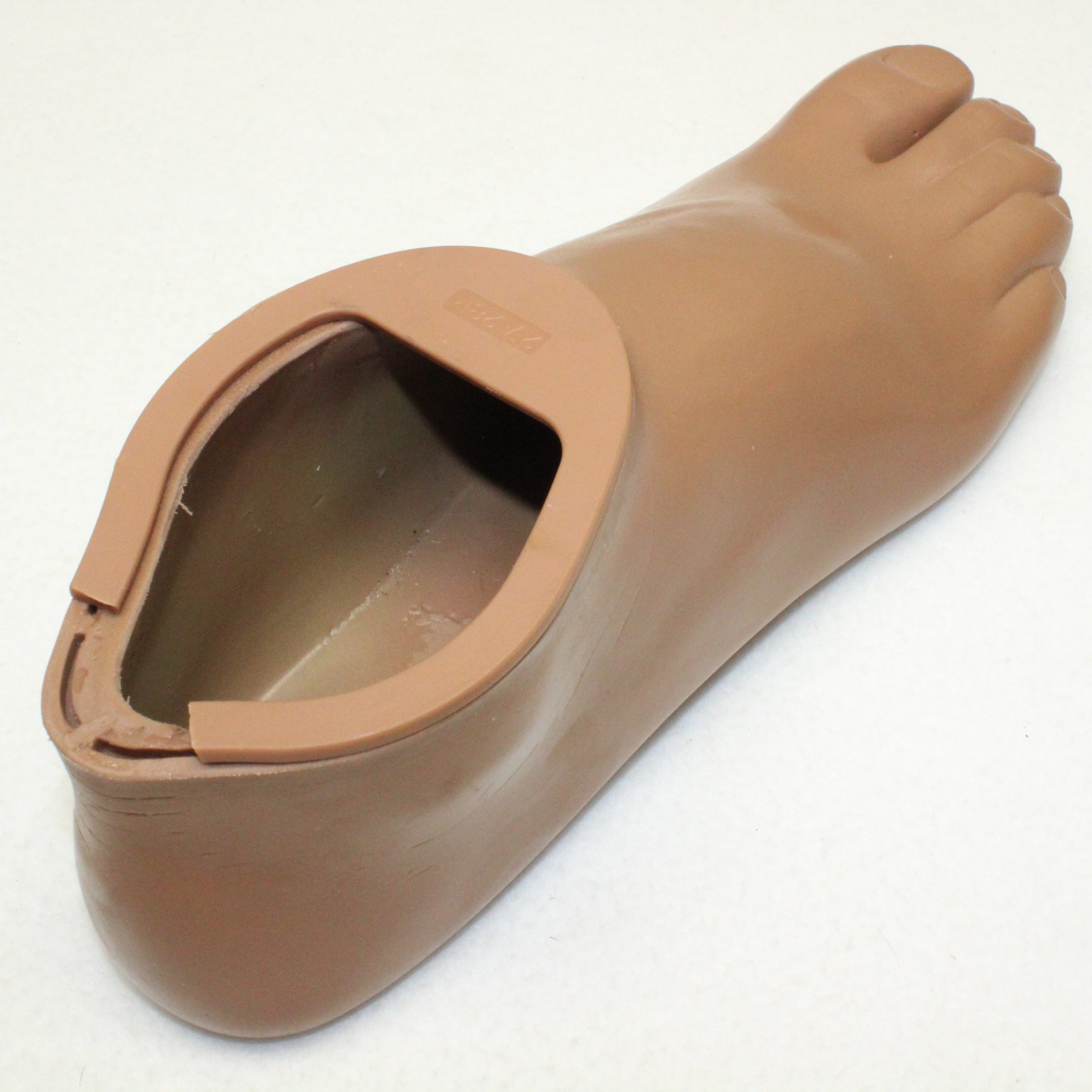 EXCELLENT Ossur K2 Sensation Prosthetic Foot Shell RIGHT Brown ~ Sz 28