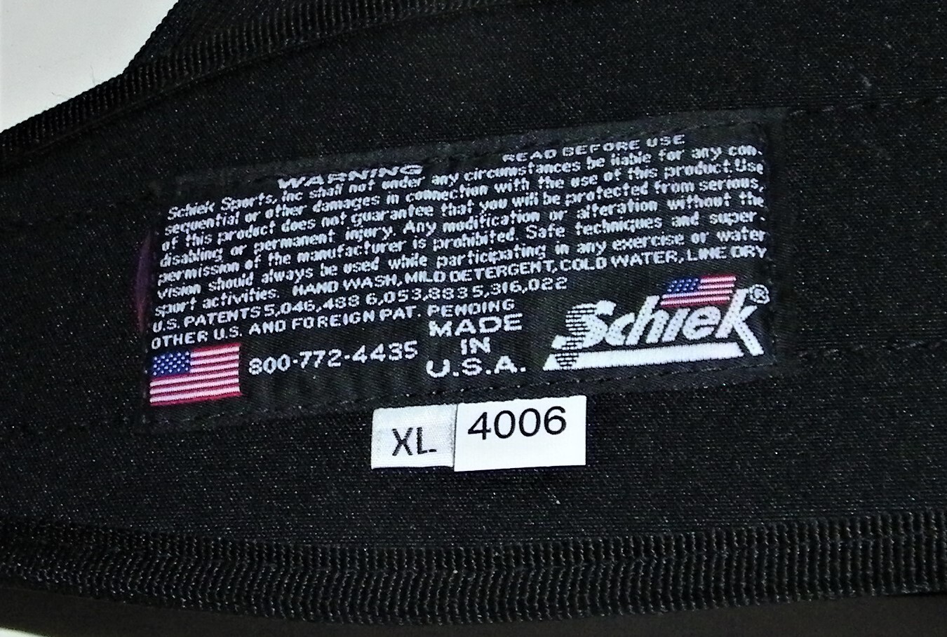 Advantage Industrial Schiek Support Belt 4006 Abdominal Lower Back XL 40-45 E.C.