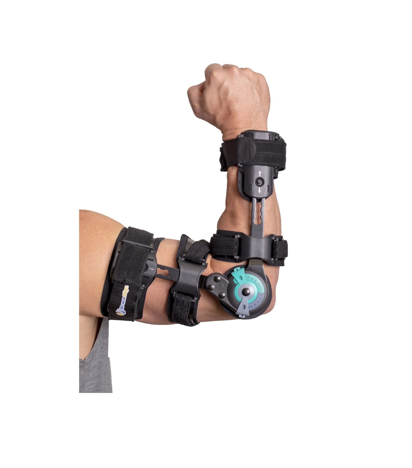 Advantage by Elite Orthopaedics Adjustable ROM Hinged Elbow Brace – Left –…