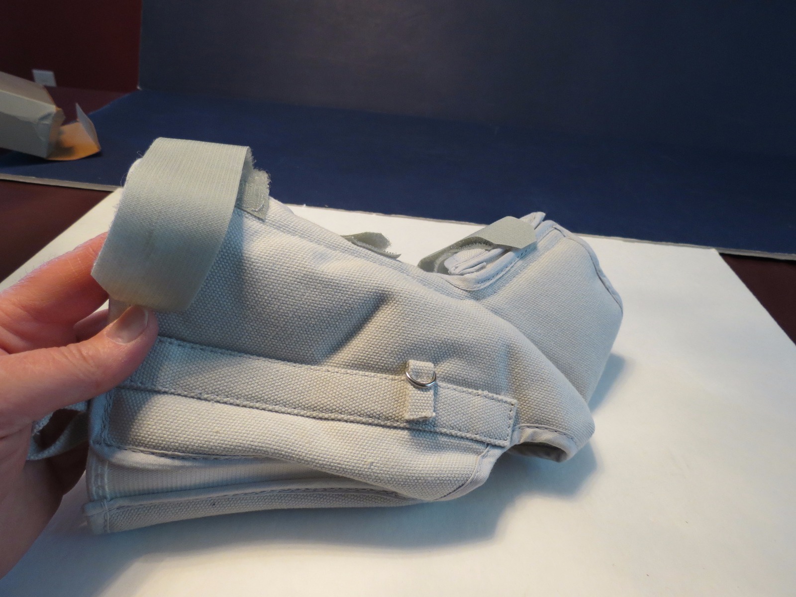 New Ankle Support canvas hook and latch system x large *