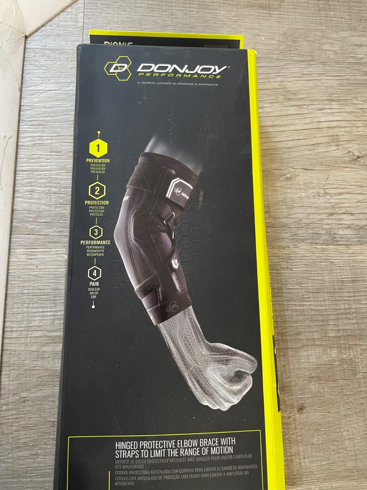 DonJoy Bionic Elbow Brace II – Size S black