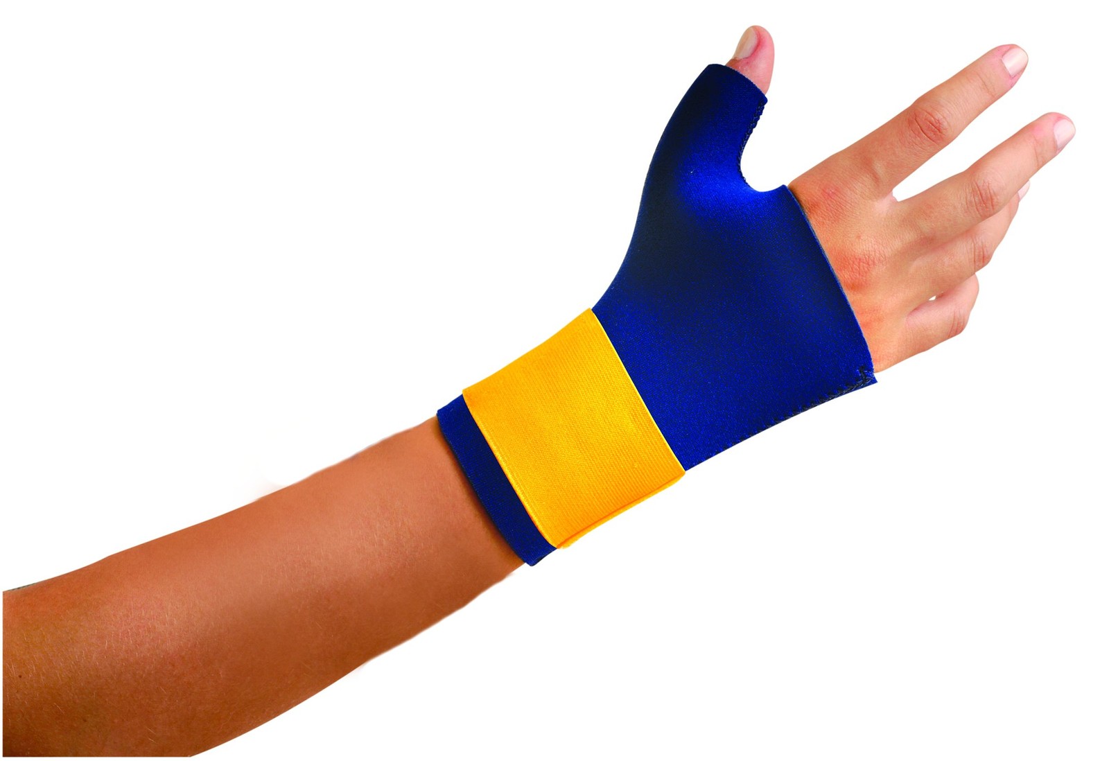 400-013 Classic Neo Thumb/Wrist Wrap, Medium, Navy