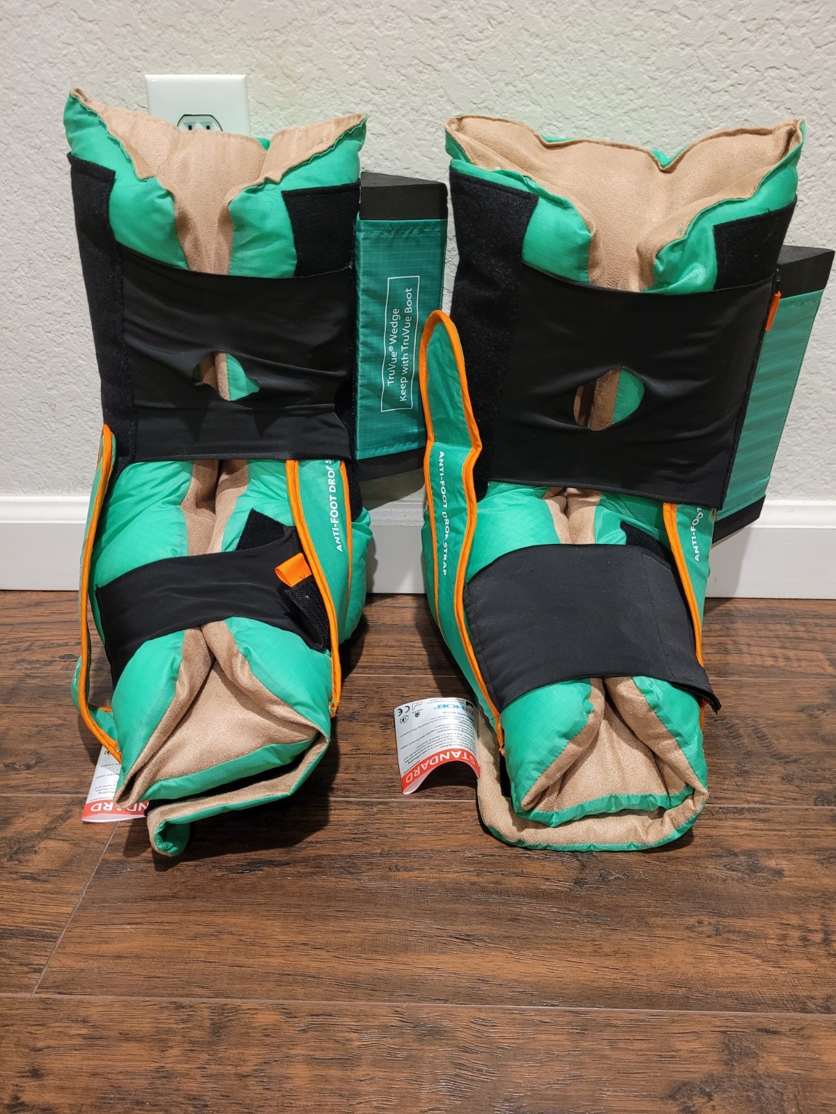 TruVue Pair Heel Protector Boots Pressure Relief Offloading Foot Support