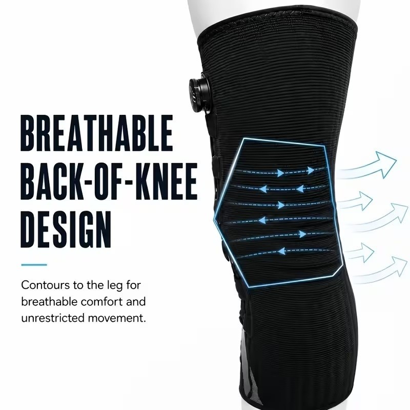 Adjustable Compression Knee Brace Patella Stabilizer Meniscus Support Large