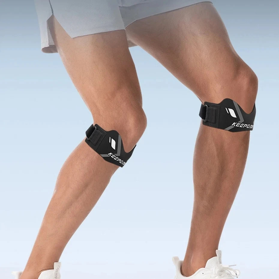 1Pc Adjustable Patella Knee Strap Pain Relief Support Brace for Sports Workout