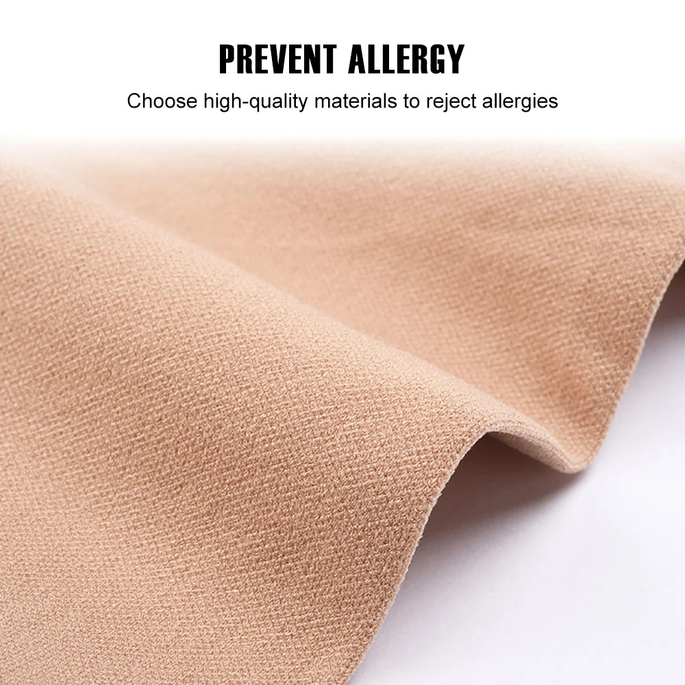 Thigh High Compression Stockings Footless Silicone Grip Top Firm Support