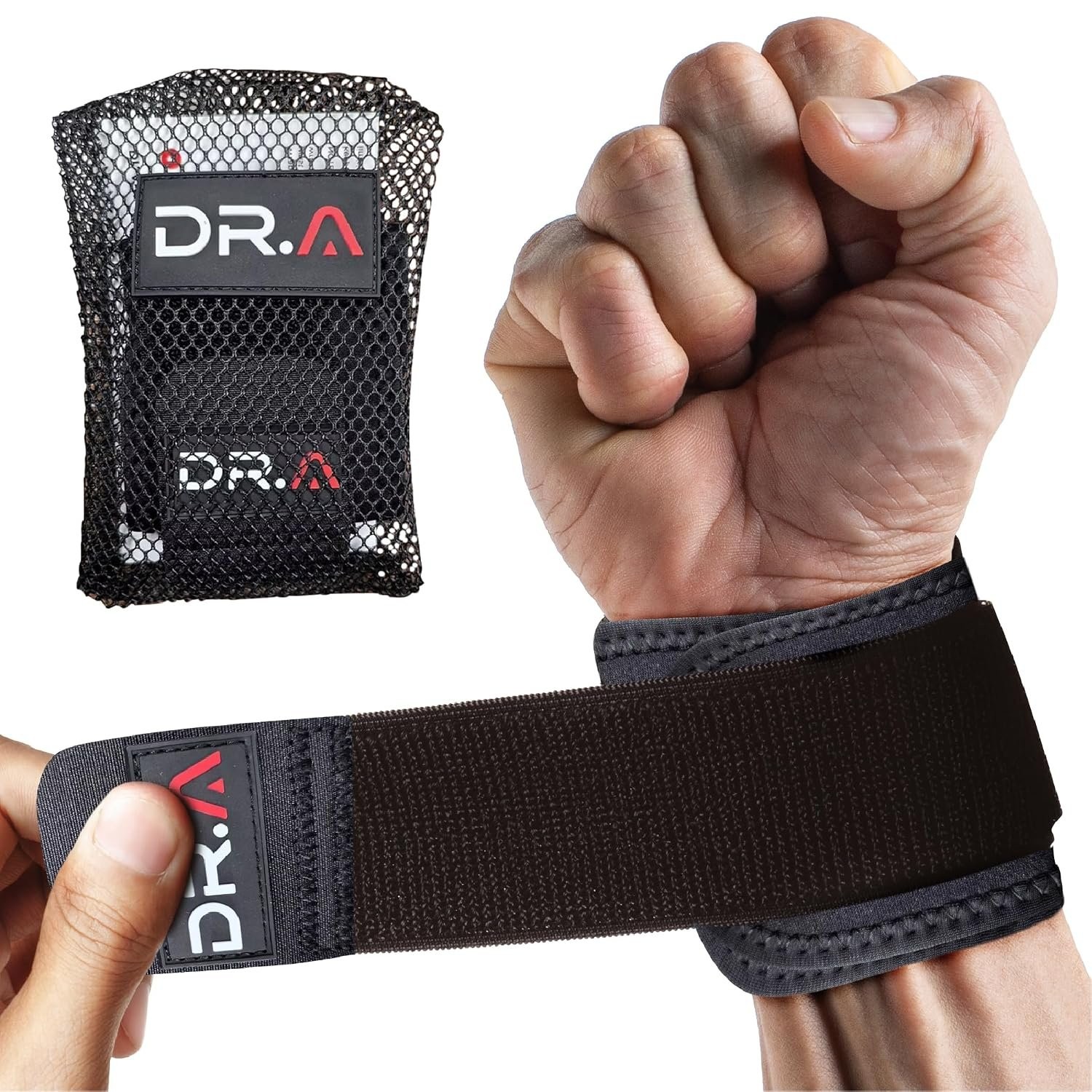 Breathable Wrist Brace for Sports and Daily Use Lightweight Adjustable Support