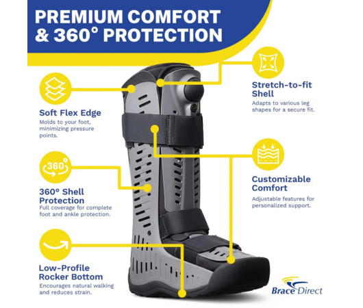 Ossur Rebound Air Walker Size XS B-242900003 Boot NEW Tall