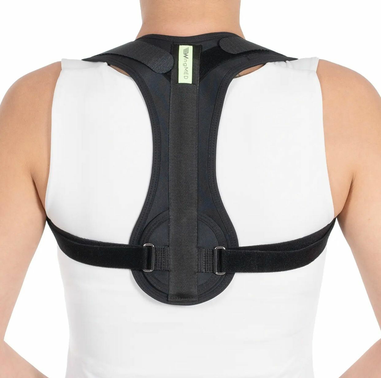 Posture Corrector Adjustable Lumbar Back Brace Body Spinal Shoulder Belt Support