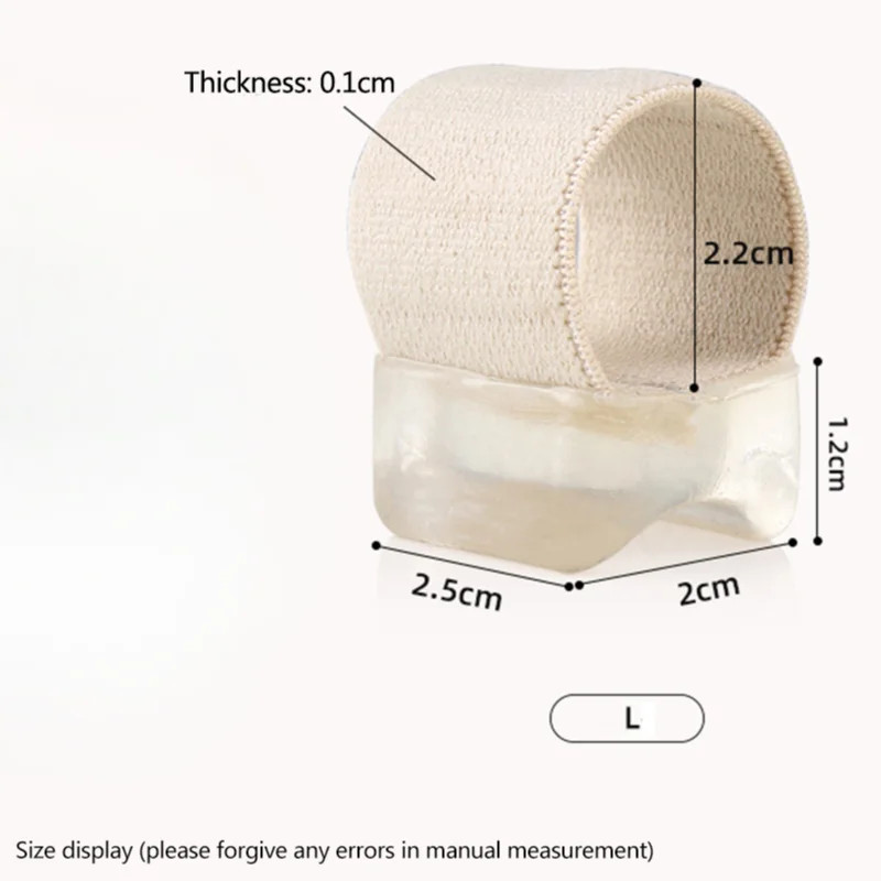 1Pair Hallux Valgus Appliance Daily Wear Silicone Foot Hallux Valgus Braces Elas