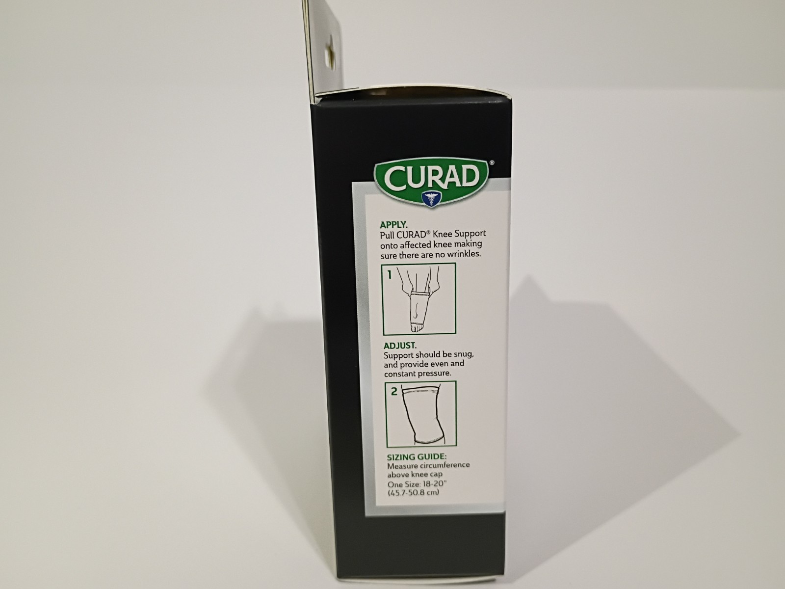 Curad Knee Support Elastic Pullover – 4 Pack – One Size – Beige Color