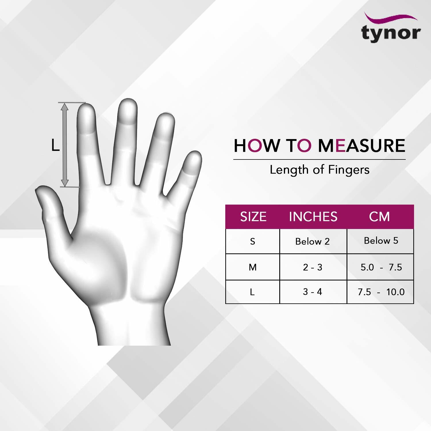 Tynor Finger Extension Splint Finger Brace for Injury Arthritis Support