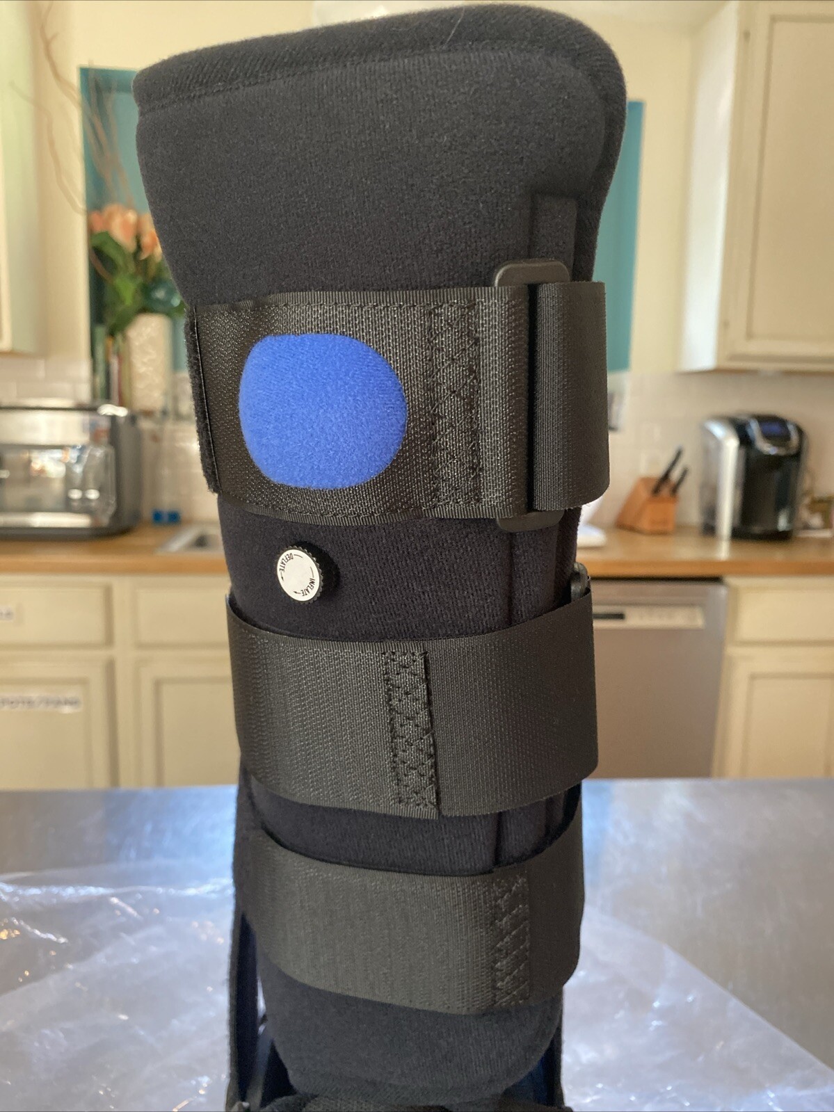 Inflatable Ankle Cast with Side Splints – Size Large-Spanlink Forte