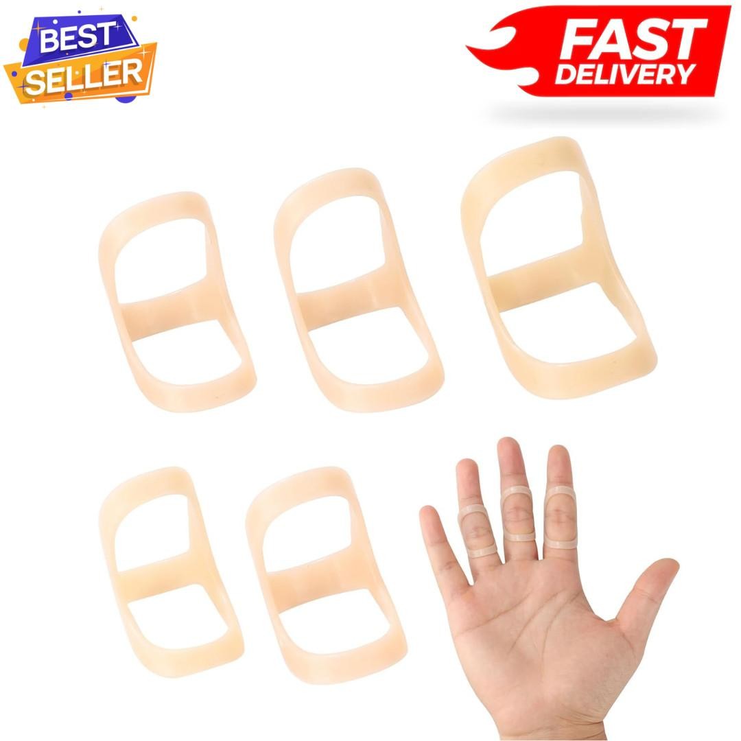 Oval Finger Splints, 5pcs Oval Trigger Finger Splint for Size 6,7,8,9,10.. | Eba