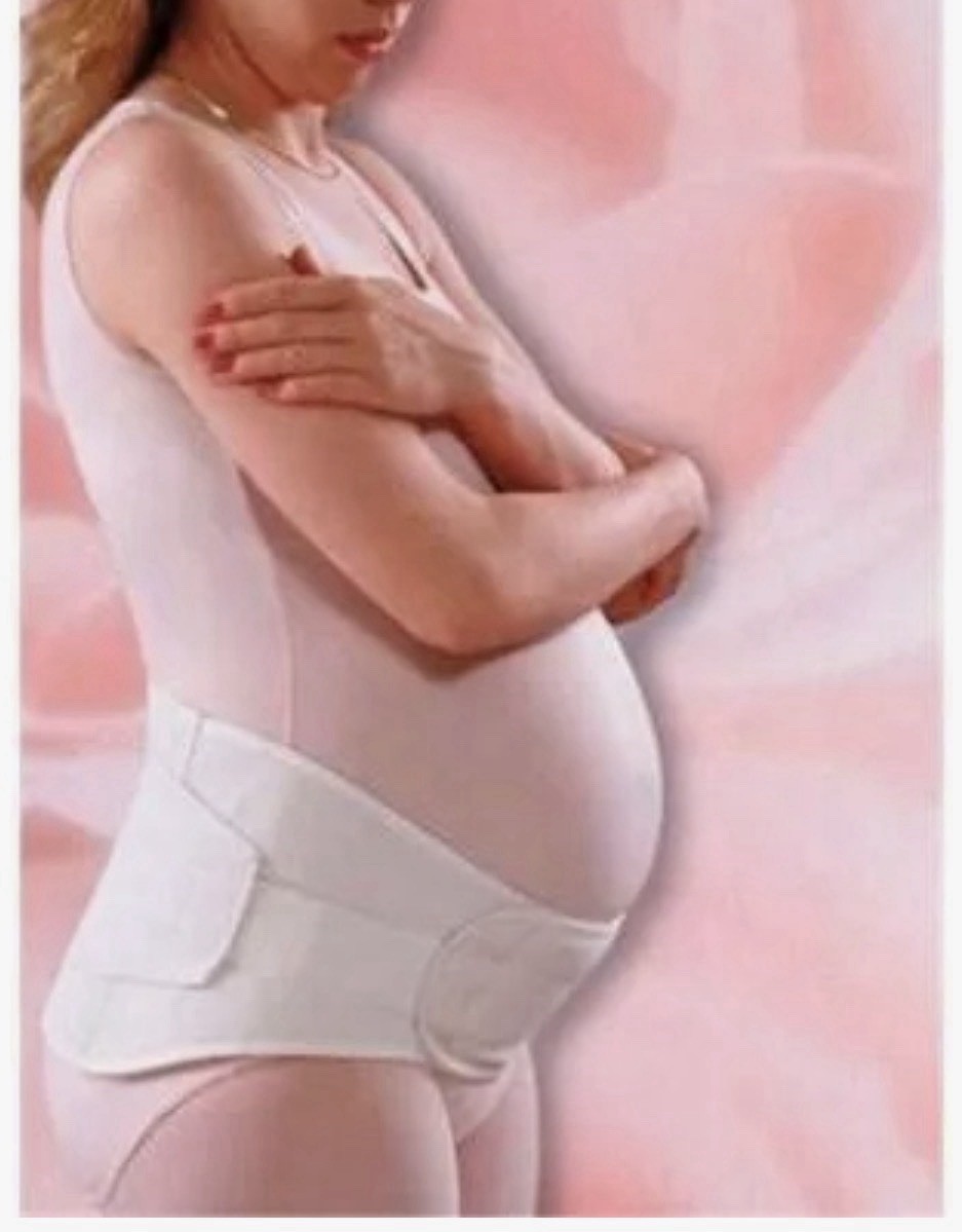 MATERN-EZE Maternity Support Belt XX-Large Pink Adjustable Back Brace AFT-T003