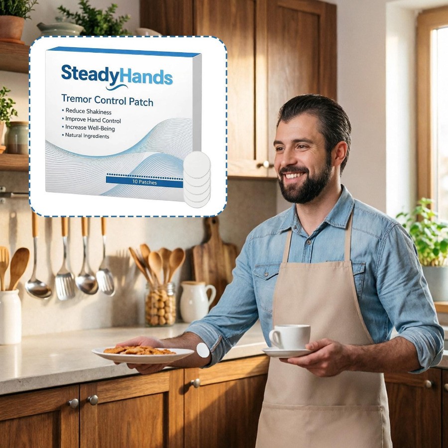 3X Steadyhands Tremor Control Patch, Steady Hands Control Patch- Hand Stabilizer