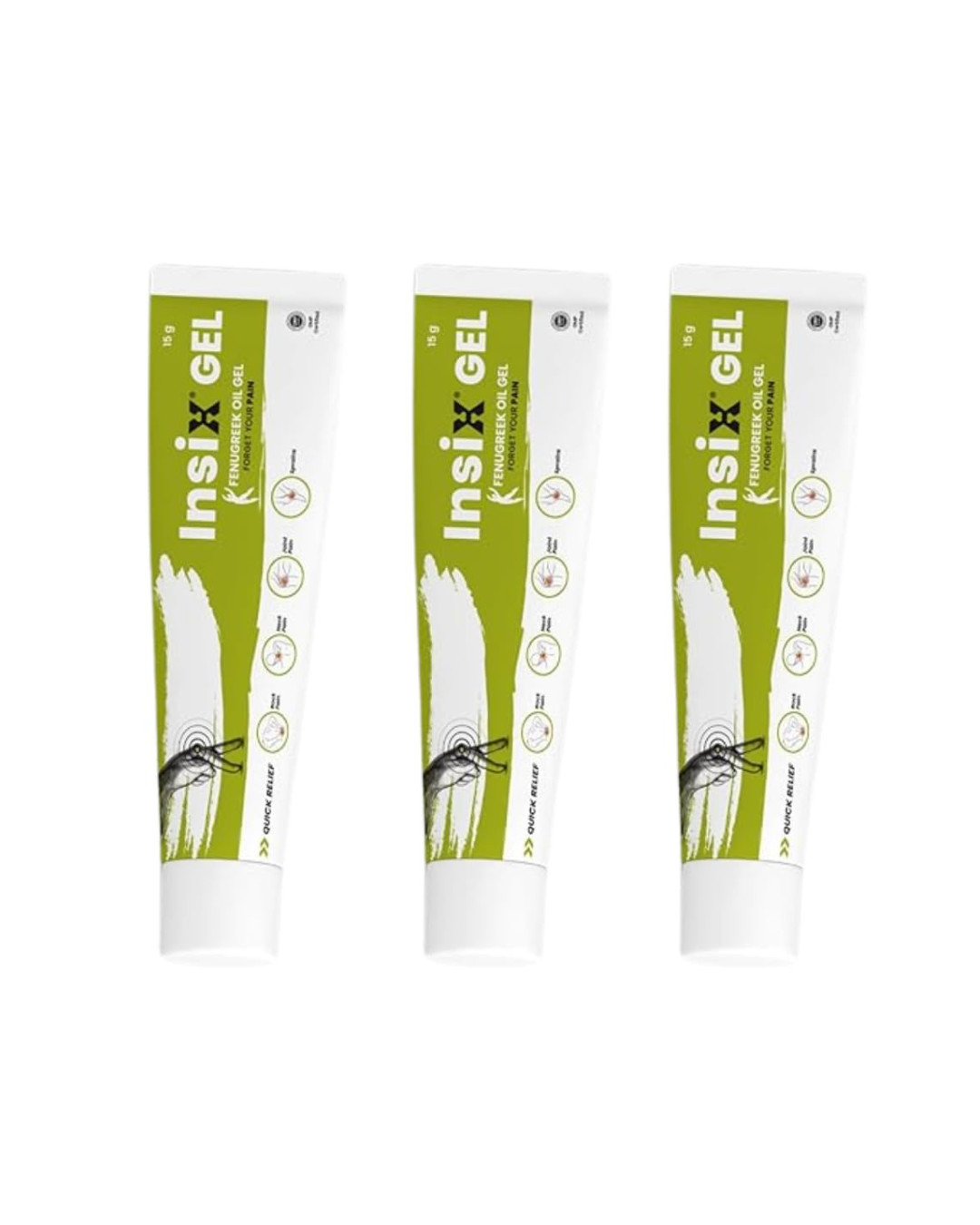 PAIN RELIEF GEL | QUICK Relief from Knee Pain, Back Pain, Neck Pain, Muscl
