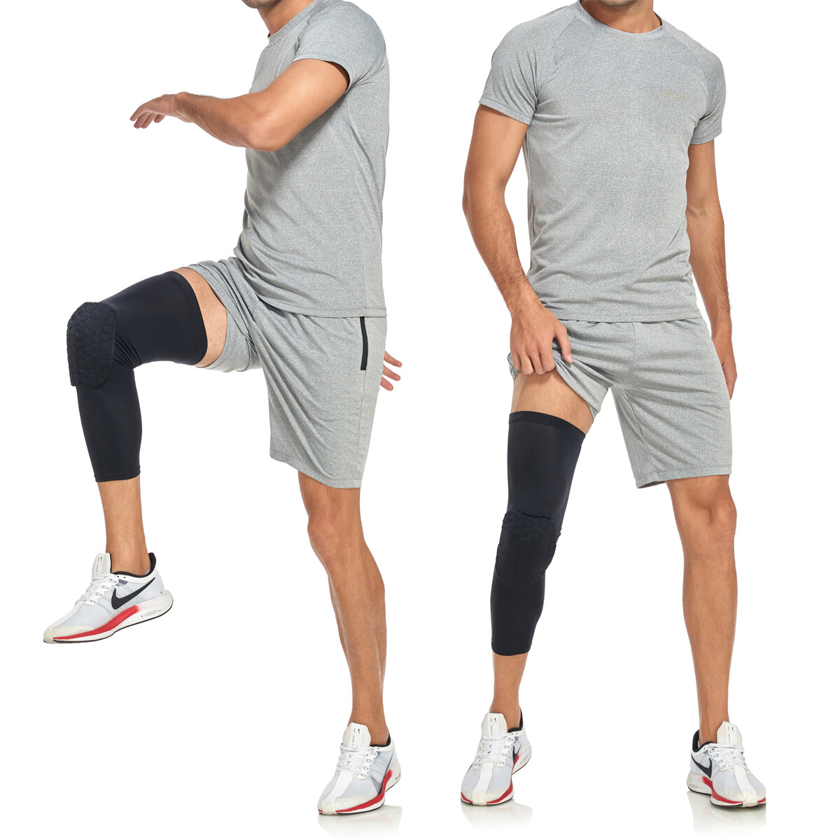 Basketball Knee Pads Compression Leg Sleeve Crashproof Protective Gear Men Women
