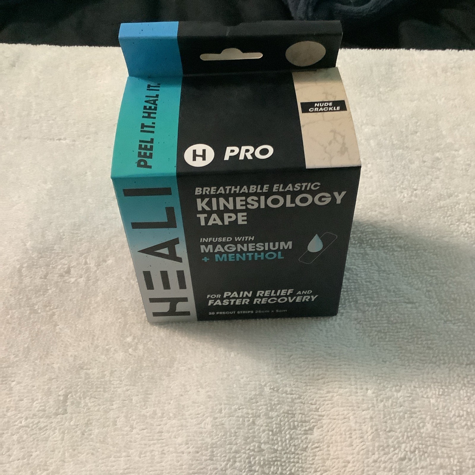 Kinesiology Tape Infused With Magnesium And Menthol Pin