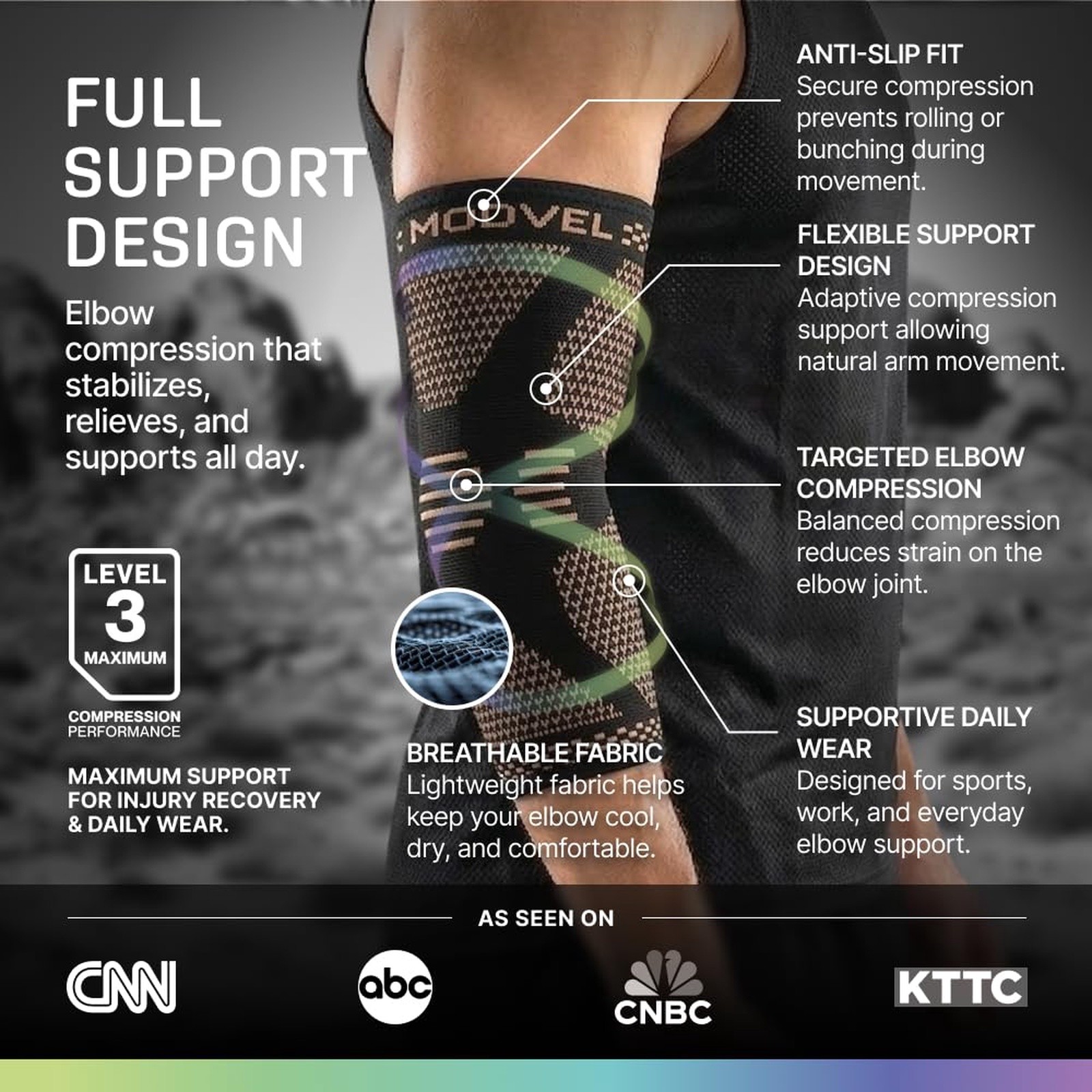 Modvel Copper Elbow Brace Small 2 Pack