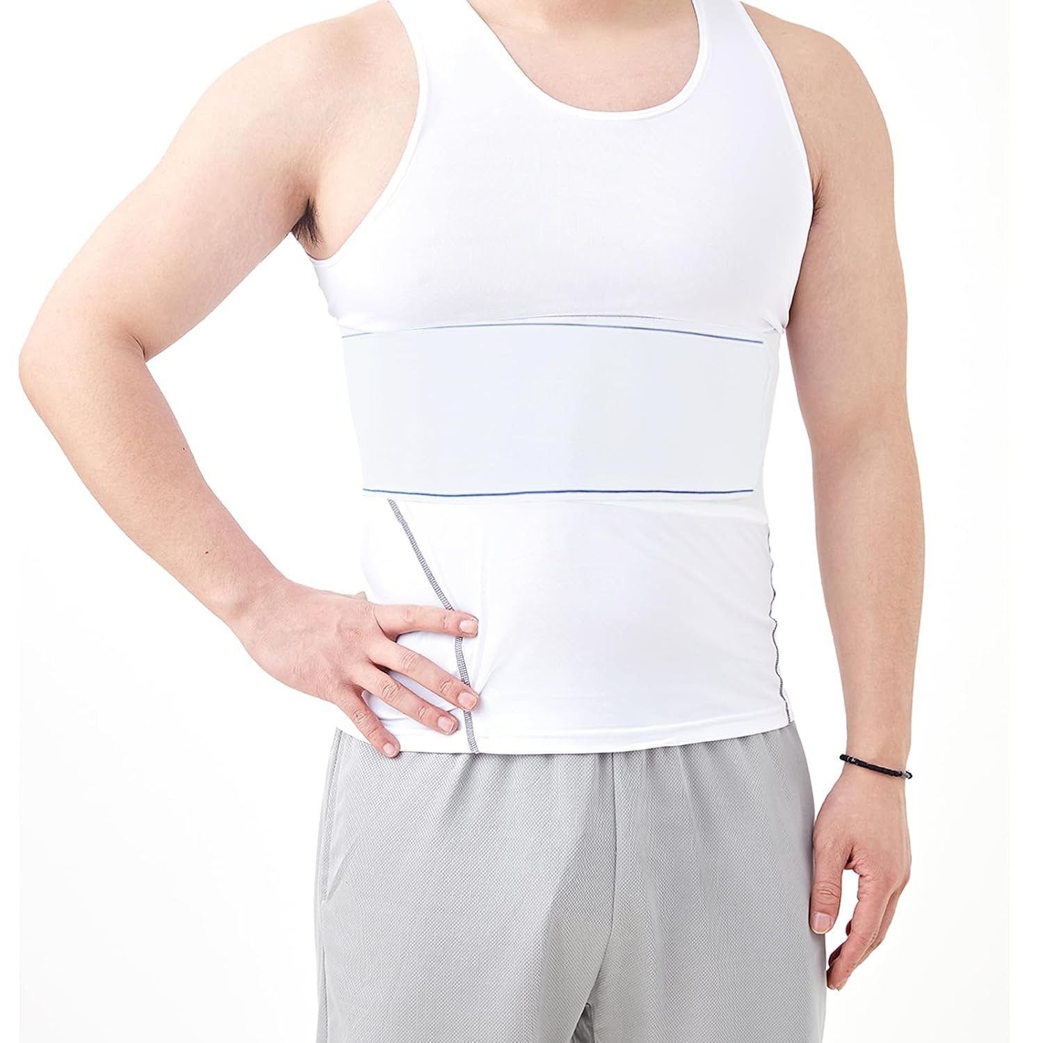 Rib Brace Chest Compression Support Belt for Broken & Cracked Ribs