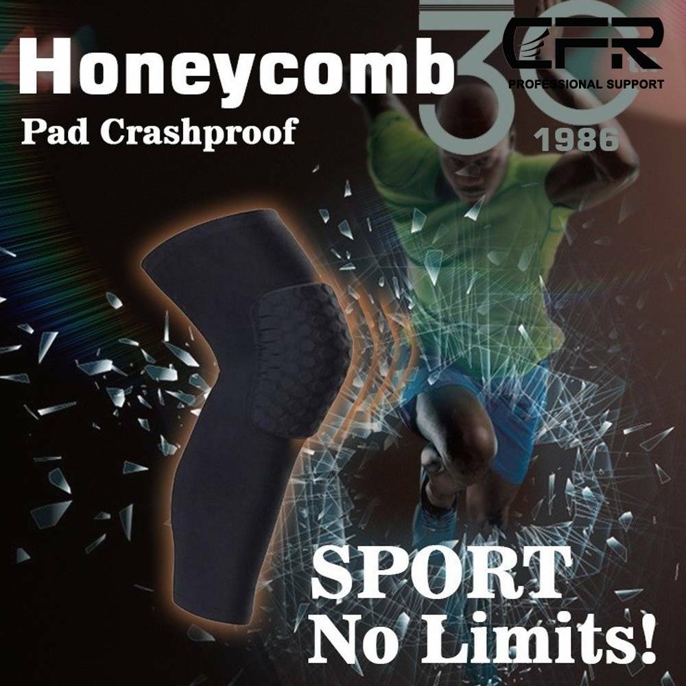 Compression Sleeve Support Leg Knee Brace Pad Socks Sport Basketball Men Women H