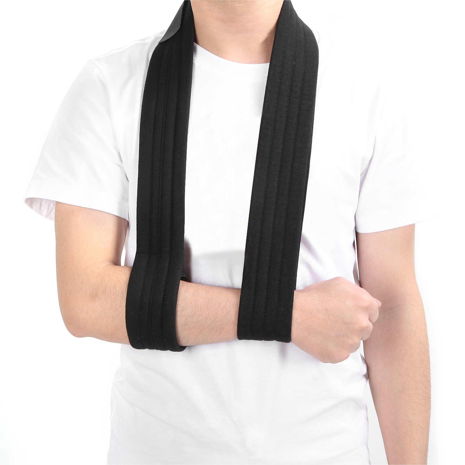 Arm Sling Broken Fractured Arm Support Strap Adjustable Immobilizer Fixation