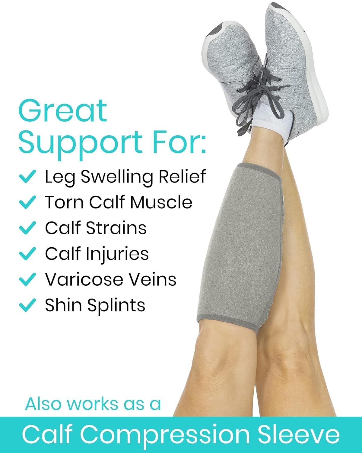 Calf Compression Wrap – Adjustable Support for Enhanced Circulation and Recovery