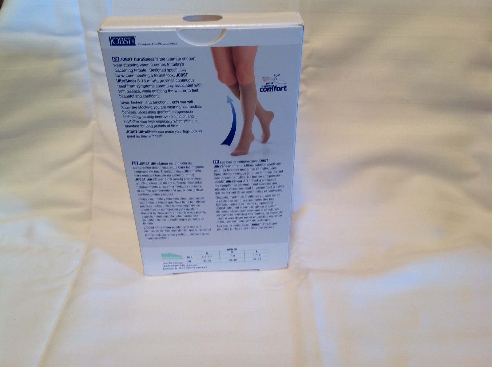 Jobst Women’s Ultrasheer Knee High Compression – Moderate -8-15mmHg You Choose S